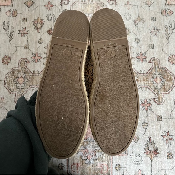 Leopard Print Espadrille Mules - Picture 3 of 3